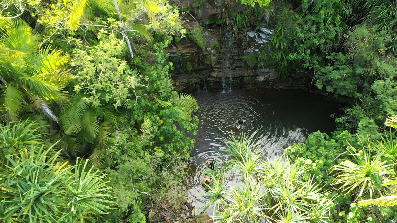 Alutom Falls, Guam | Drone Video