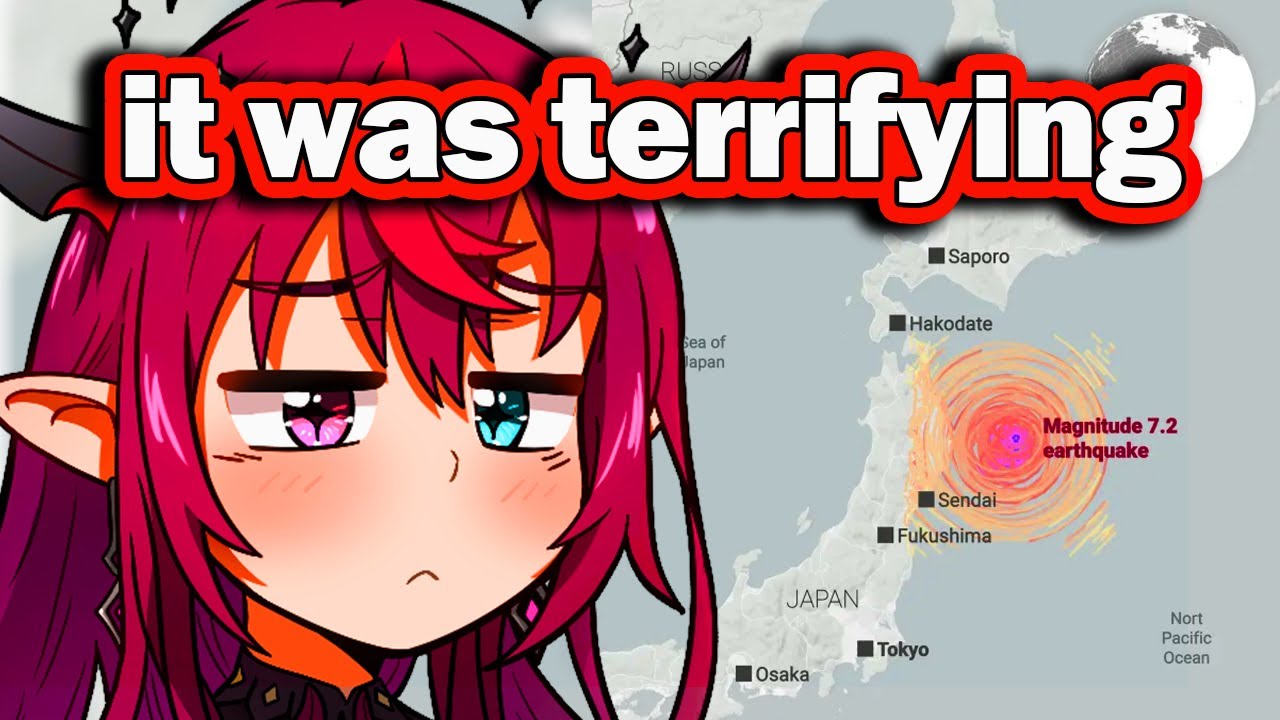 IRyS Shares Her Situation After the Earthquake Hit Japan