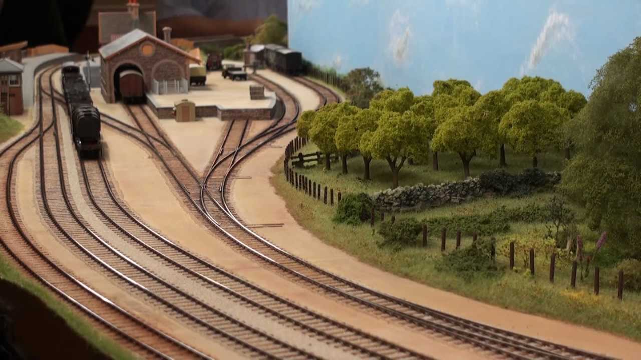 Sandford and Banwell filmed at Uckfield model railway show Sat 20th October 2012 copyright PWSEALE