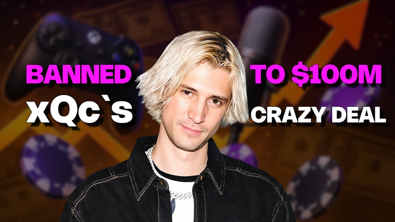 xQc: From Twitch Bans to a $100M Streaming Empire