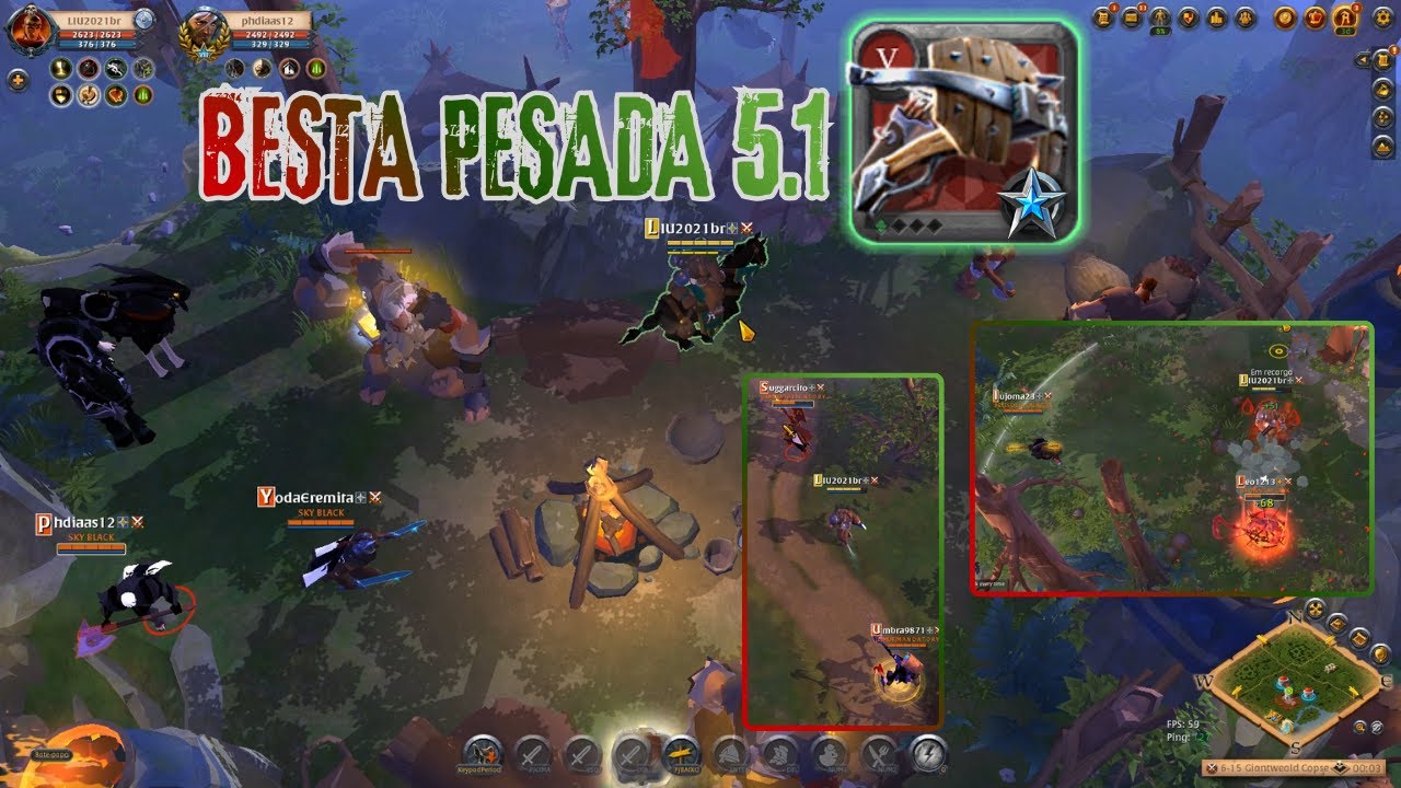 ALBION ONLINE - BESTA PESADA 5.1