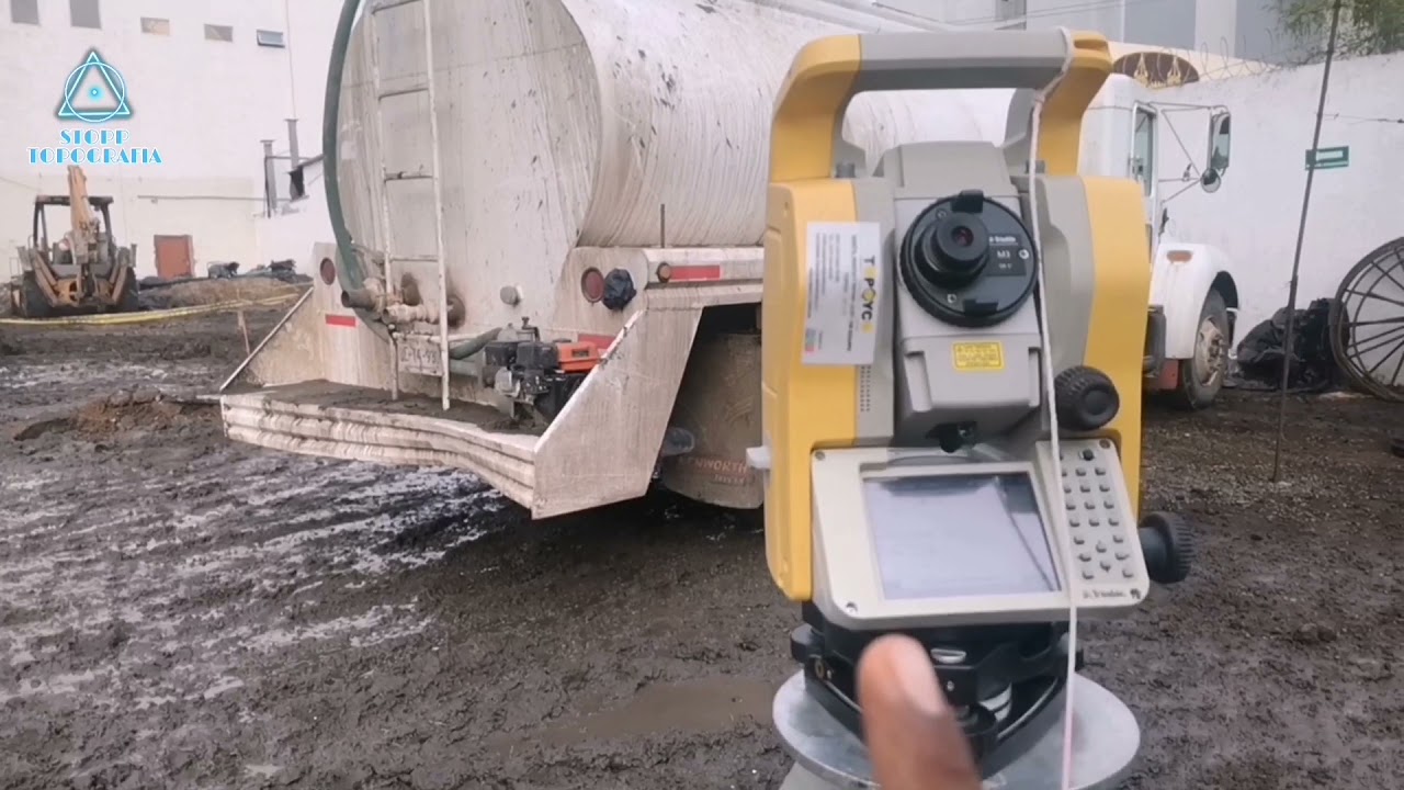 ➡️Como hacer una TRISECCION con estacion TRIMBLE m3⬅️