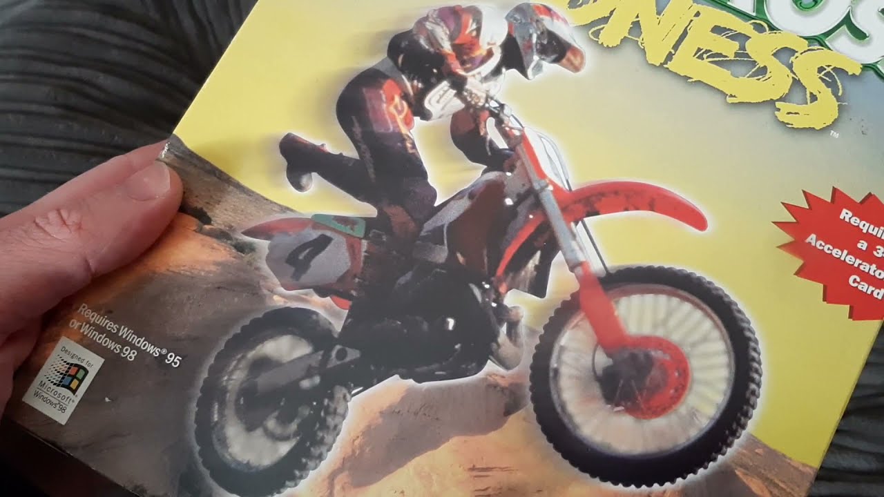 Motocross Madness PC Big Box Unboxing