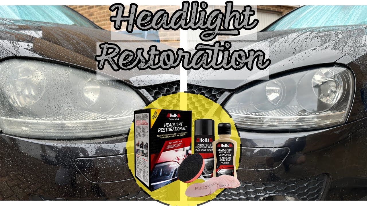 Комплект для восстановления фар Holts на VW Golf MK5 GTI - 119