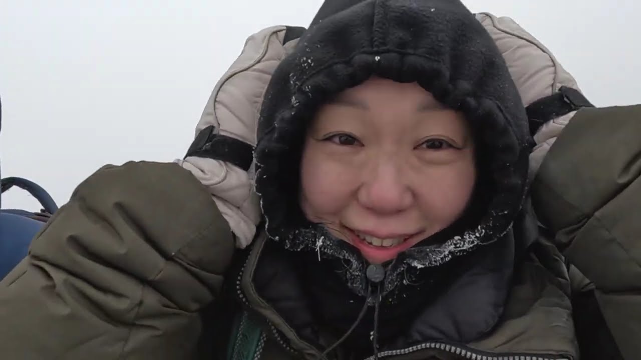 덕유산 상고대 등산 케이블이 대신 해줌