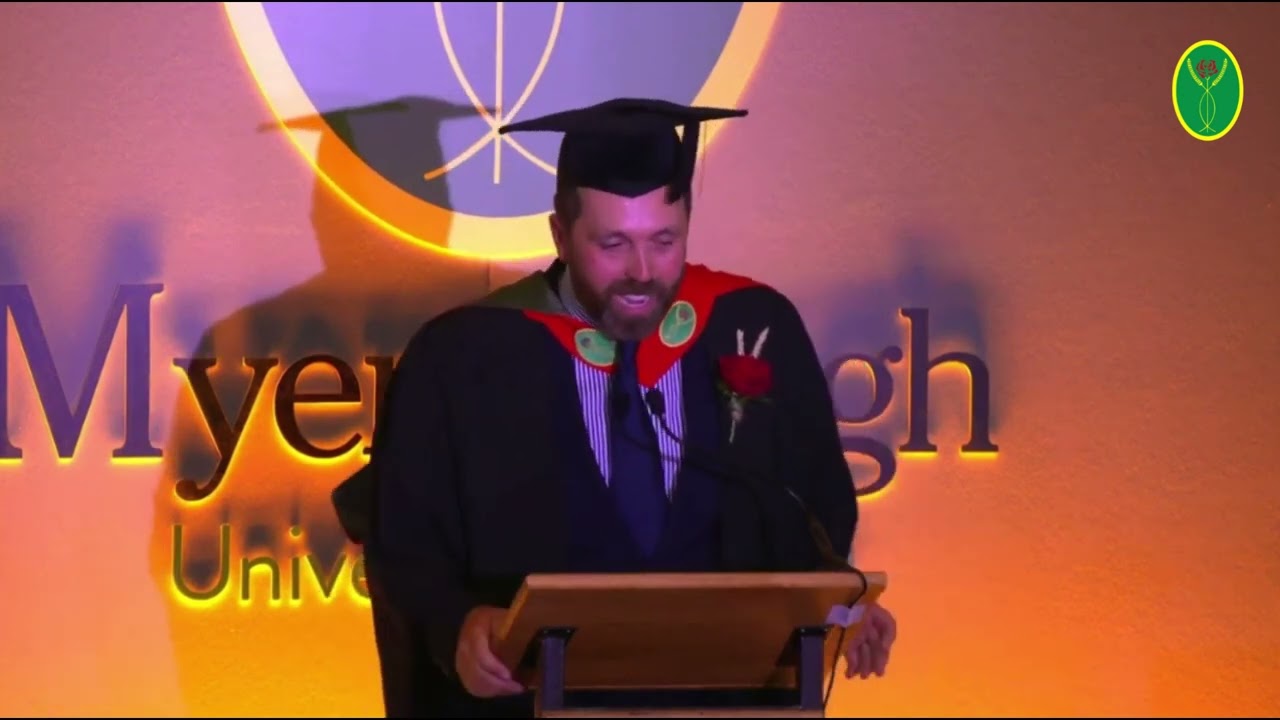 Rick Shiels - Honorary Fellowship - University Centre Myerscough Graduation 2023