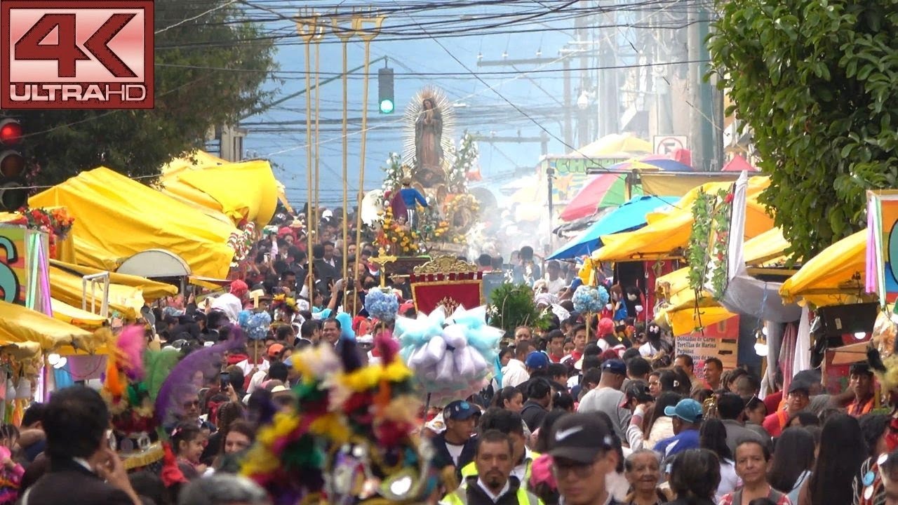 Masivo recibimiento a la Virgen de Guadalupe en Guatemala 2024