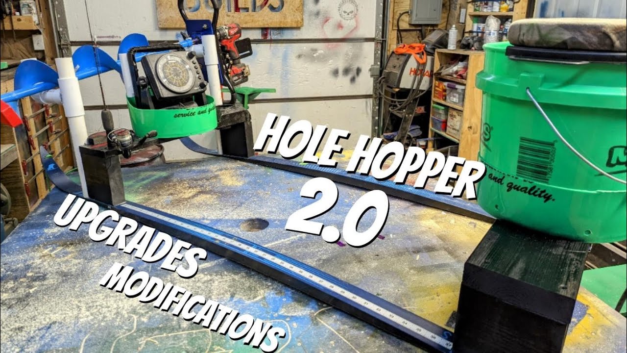 Hole Hopper 2.0 (Ice Fishing Sled Upgraded)