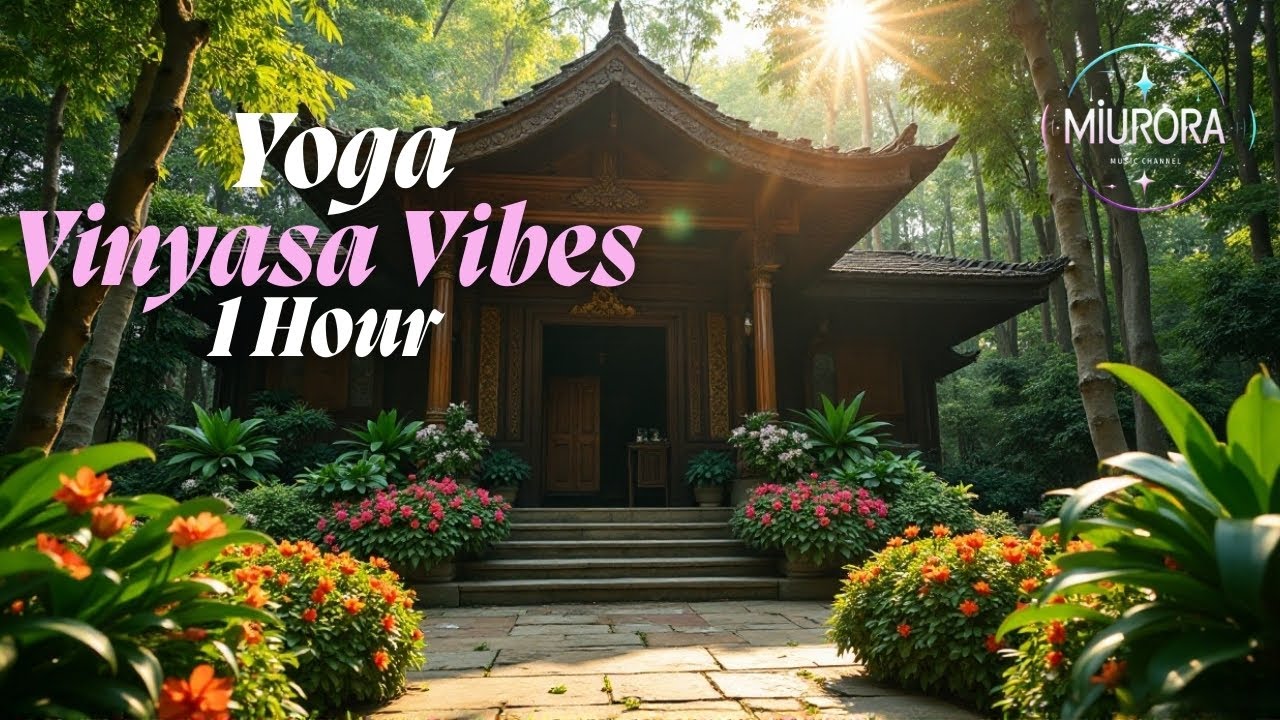 1 Hour Vinyasa Flow Music ⚡ Dynamic Yoga Music & Rhythmic Energy | MIURORA