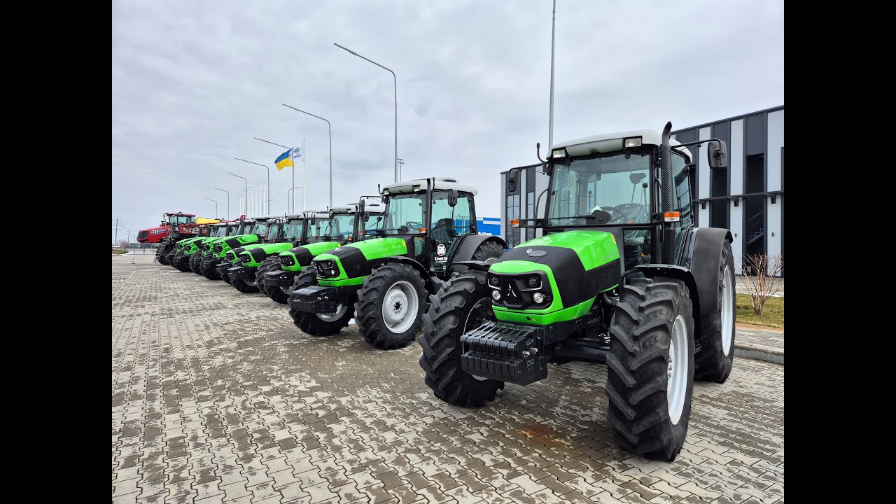Найпопулярніша модель трактора Deutz-Fahr Agrofarm 115G (110 к.с.)