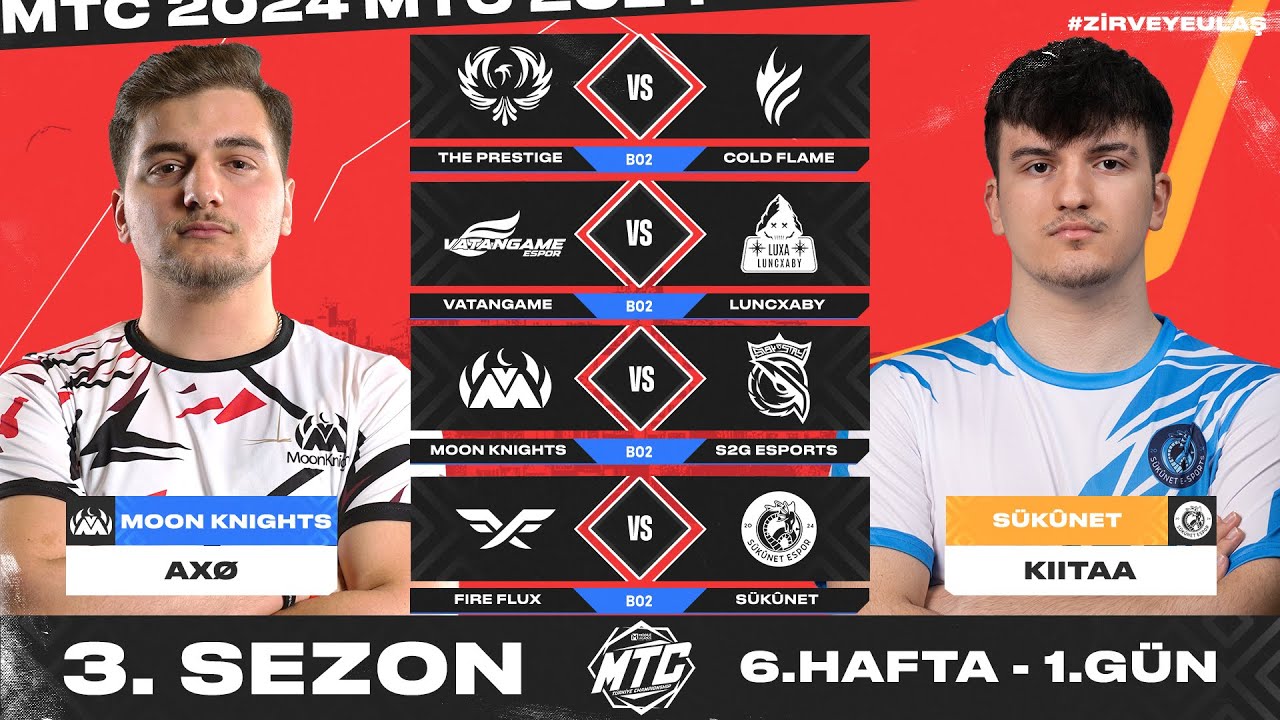 MLBB Türkiye Championship 3. Sezon | 6. Hafta 1. Gün | #ZirveyeUlaş