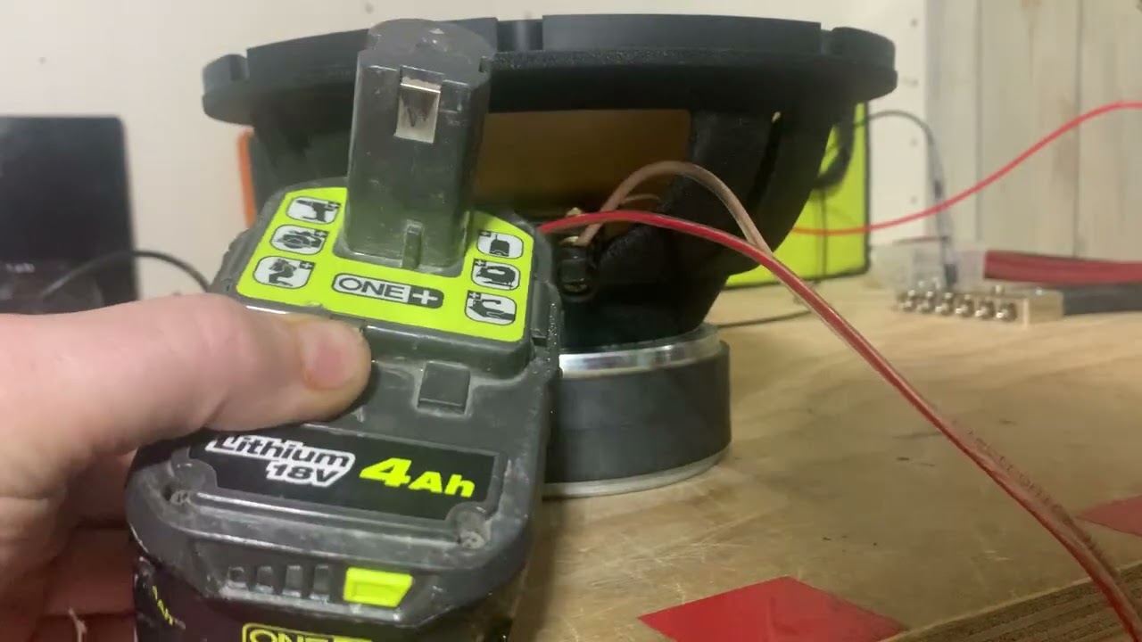 Speaker POP TEST