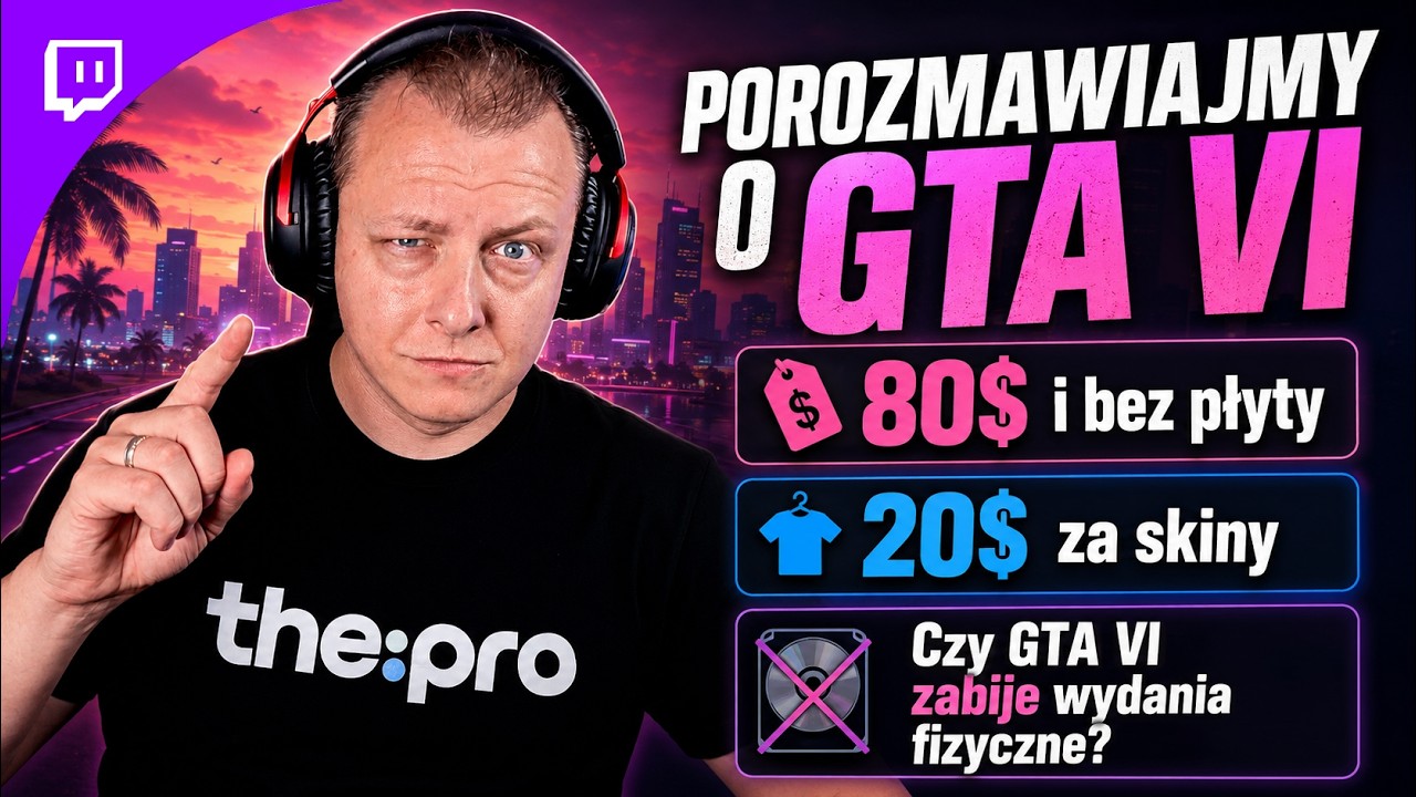 GTA VI za 80$ i bez płyty?! Czy Rockstar dobije fizyczne gry?