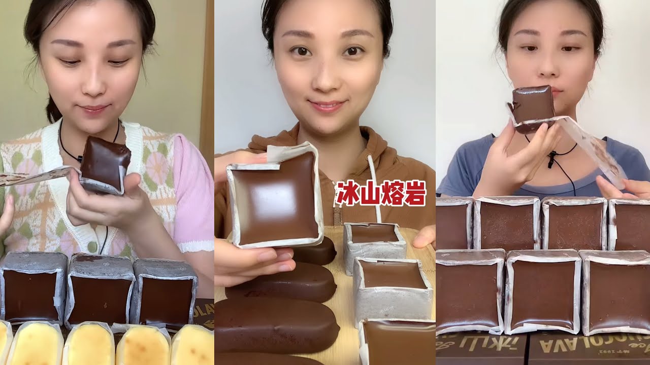 ASMR 🍫 chocolate pudding