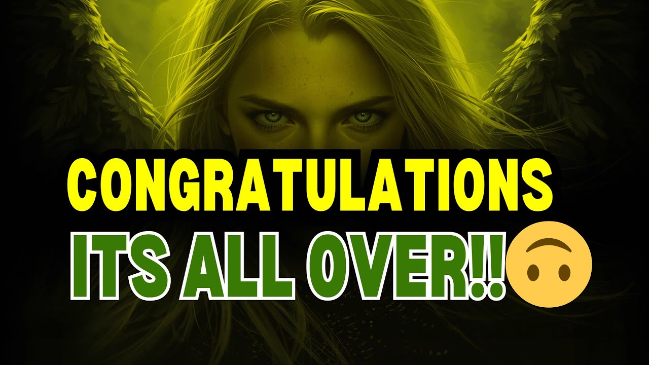 CHOSEN ONES: CONGRATULATIONS, IT'S DONE!YOU WILL NEVER HAVE TO GO THROUGH THAT AGAIN