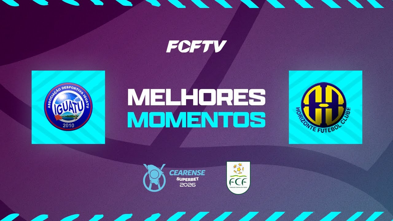 MELHORES MOMENTOS | CEARENSE SUPERBET 2026 | 2ª FASE IGUATU 1x1 HORIZONTE | 1ª RODADA