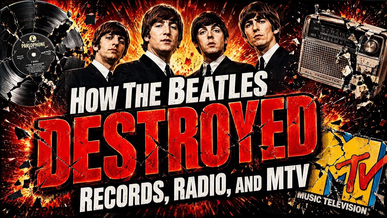 How the Beatles Destroyed Record Charts and MTV 🎸🥁