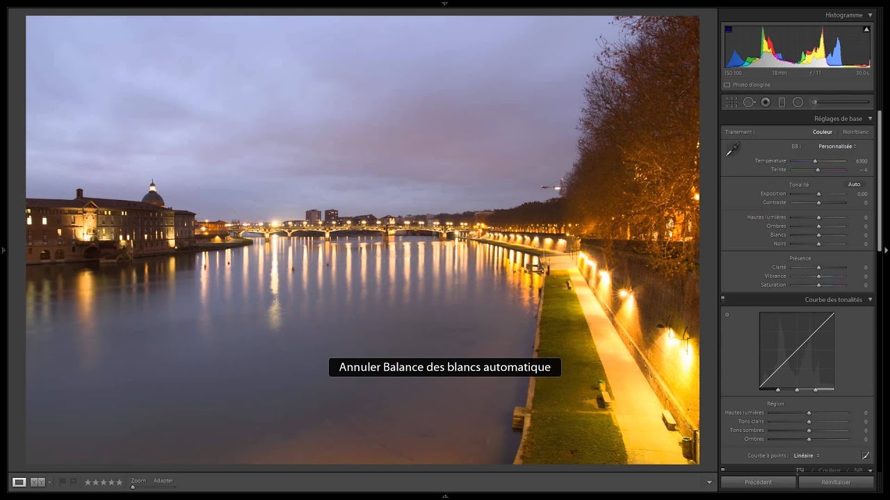 Tutoriel Lightroom - régler la balance des blancs