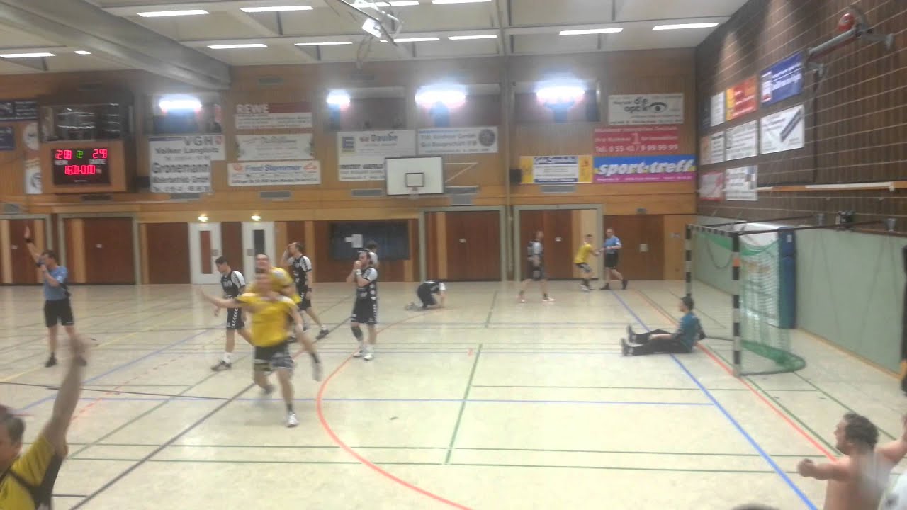 Dejan Dobardzijev mit dem finalen Siegtreffer bei der TG Münden