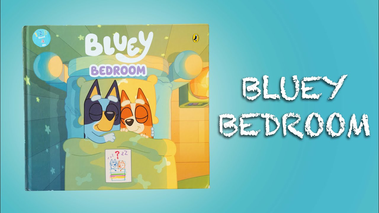 Bluey Bedroom | 123 Read 4 Me | Reading for Kids