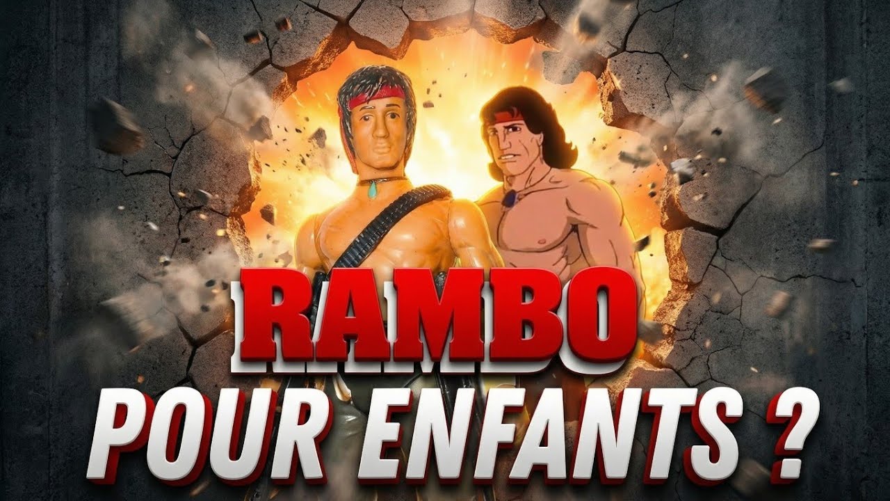 On a transformé Rambo en jouet pour enfants (et personne ne s’en souvient) 😅
