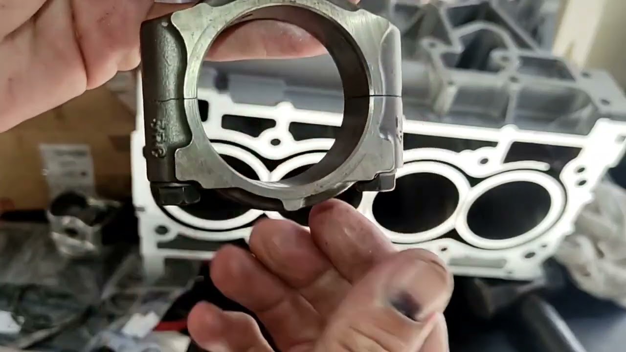 montagem anéis e biela Sentra 2.0 , completo , deixa o like