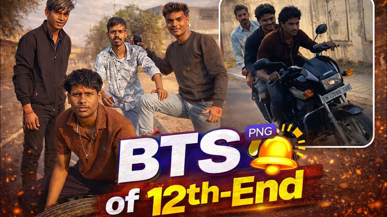 BTS 12th-End #amanandmohit #bts #friends #friendship #masti #shooting 