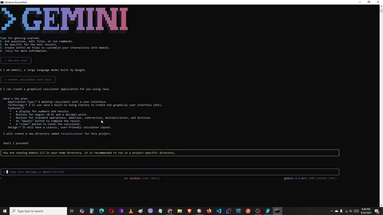 How to Install Google's Gemini CLI on Windows Computer - Complete Tutorial 2025