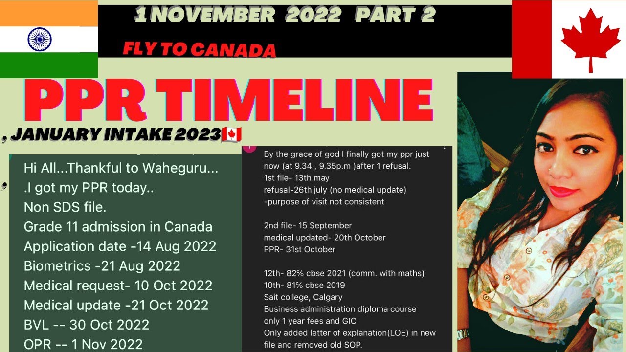 1 November PPR Timeline, PPR Timeline Canada, PPR Timeline Today #pprtimeline #canadappr #ppr