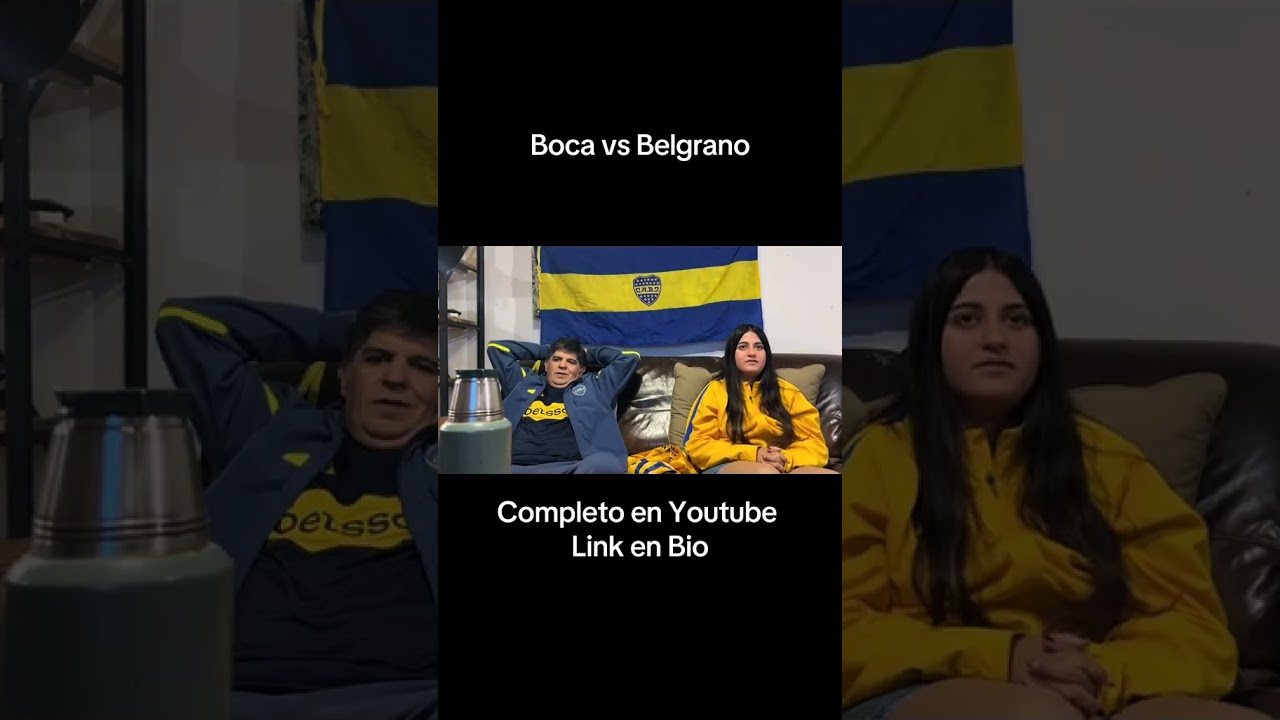 Boca vs Belgrano Reacci&oacute;n al partido #bocajuniors #futbol #reaccionfutbol #argentina #argentina
