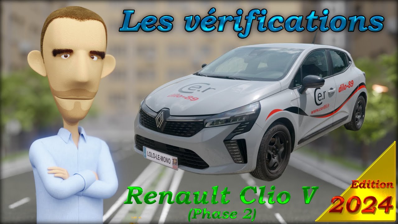 Renault Clio 5 Phase 2 (2024): v&eacute;rifications et s&eacute;curit&eacute; routi&egrave;re