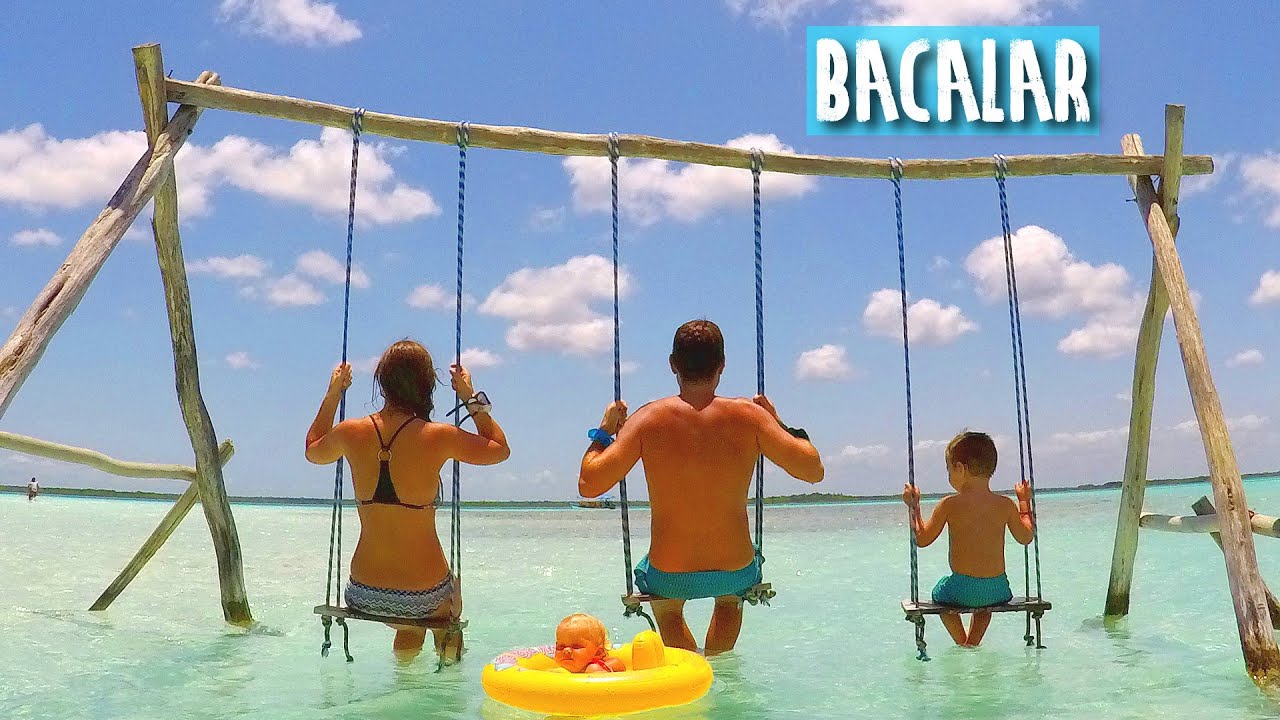 Quoi faire à Bacalar (Mexique) avec des enfants ?💙 - S1E8