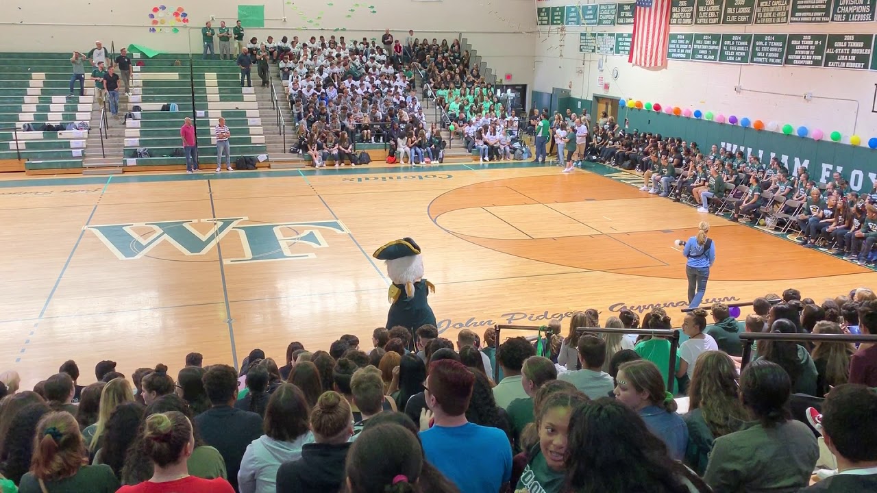William Floyd High School 2019 Pep Rally