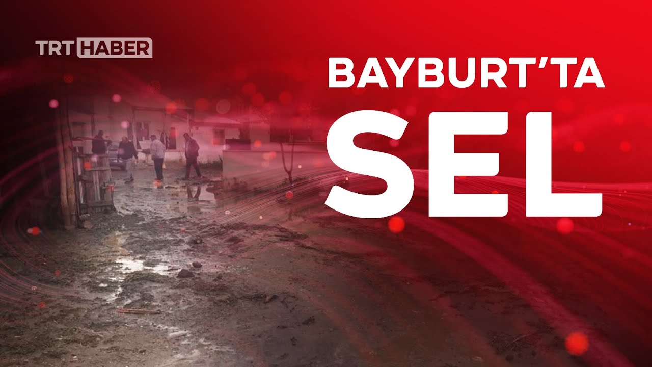 Bayburt'ta sel: Ev ve ahırları su bastı
