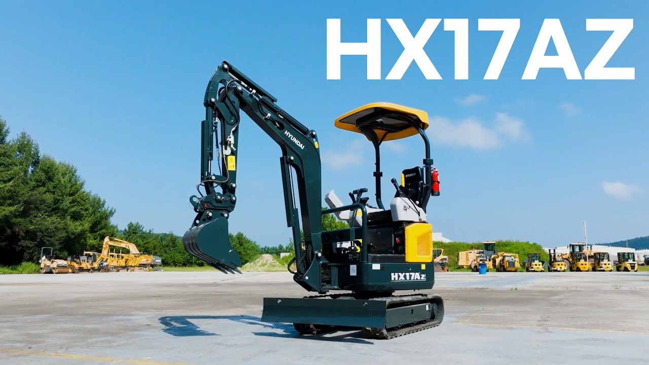 장비소개 | HX17AZ 미니 굴착기