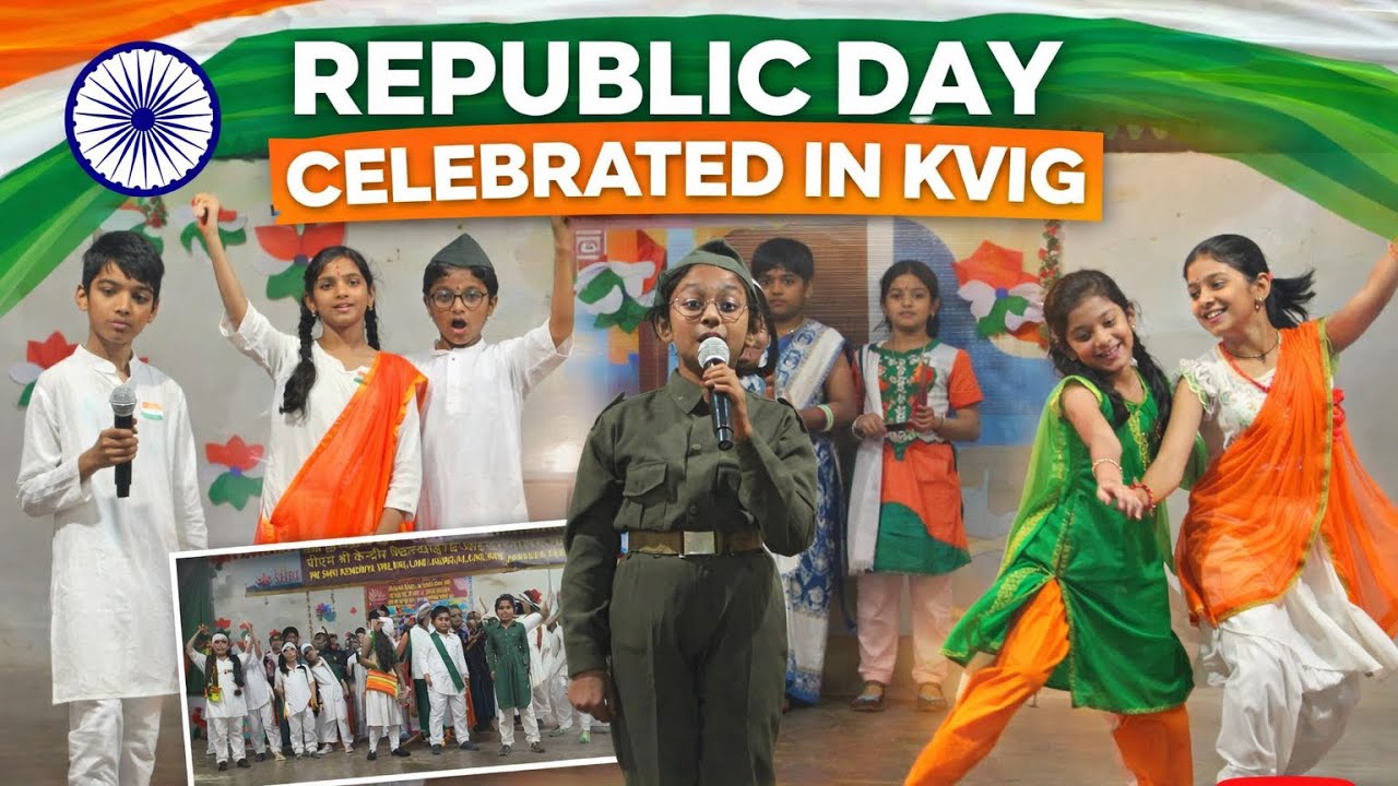 REPUBLIC DAY CELEBRATED IN KVIG 🇮🇳 