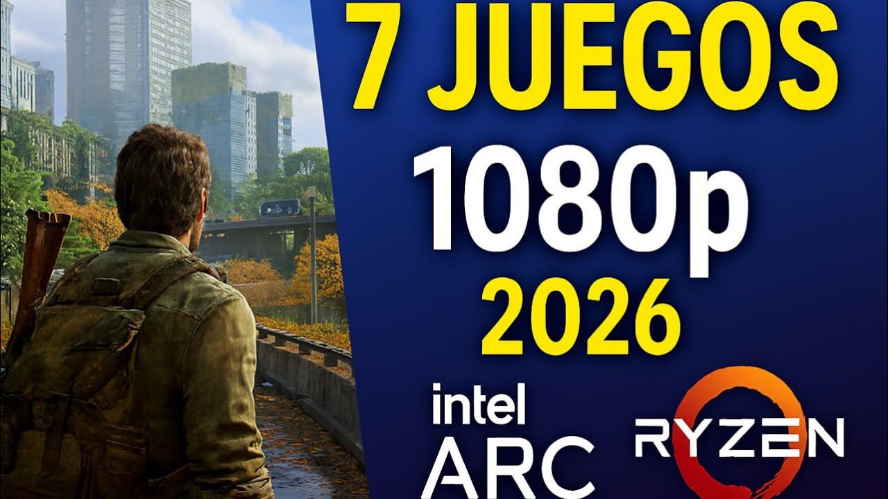 Intel Arc B580 + Ryzen 5 5500X3D  Benchmarks en 7 juegos (1080p, 2026)