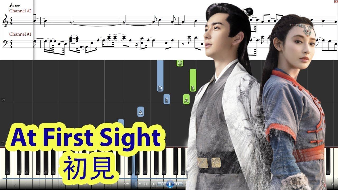 [Piano Tutorial] At First Sight | 初見 (Good Bye My Princess | 东宫) - Yu Zhaoyuan, Ye Li | 余昭源, 葉裏