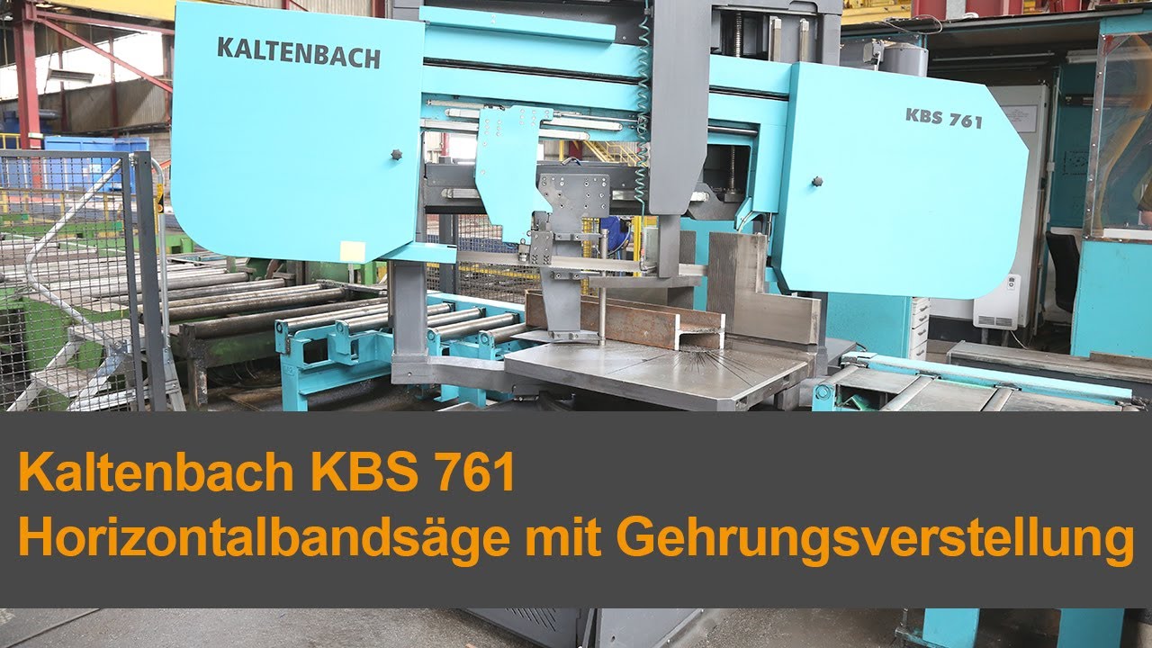 Kaltenbach KBS 761 DG Horizontalbandsäge
