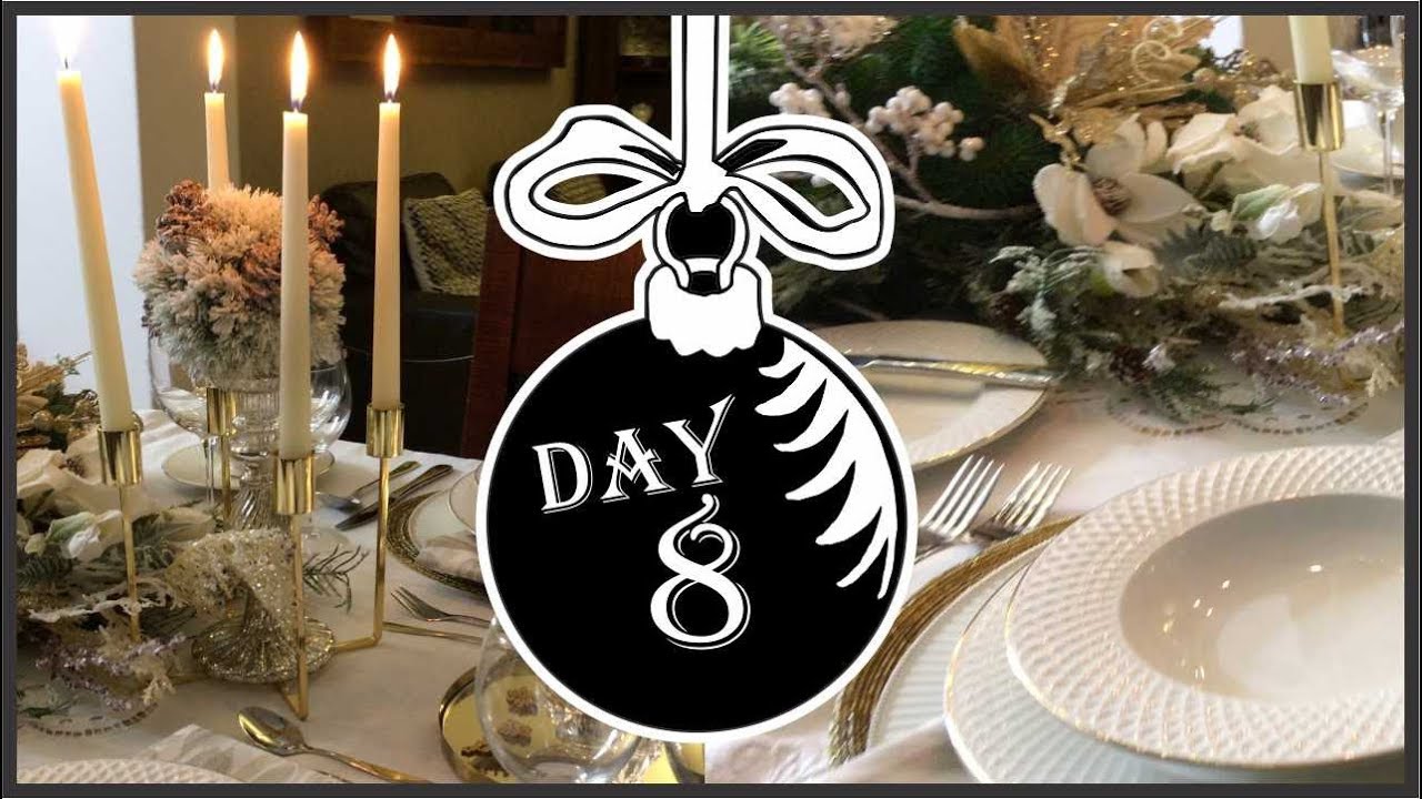 My Christmas My Style 2018 Collaboration | Winter Wonderland Table Setting Day 8