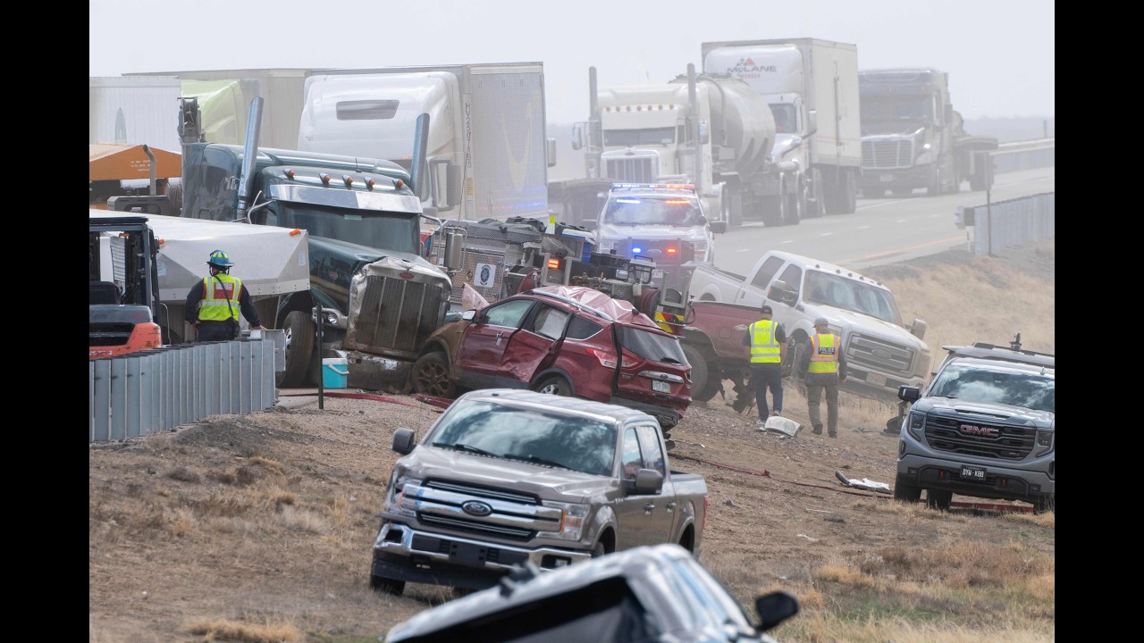 3 Dead, Dozens Injured in 30 vehicle Crash During Sudden ‘Brown Out’ on Colorado Freeway