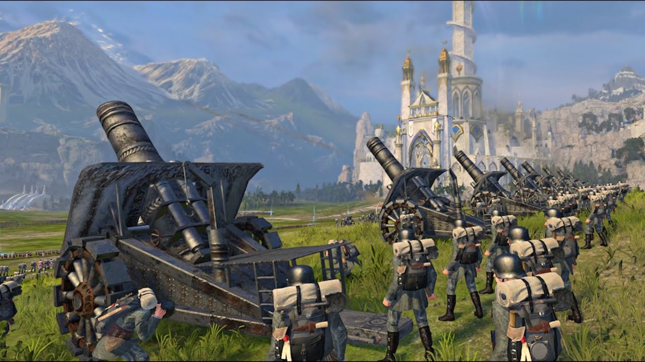 War World 1 German Army Vs Greenskins | Total War Warhammer 3