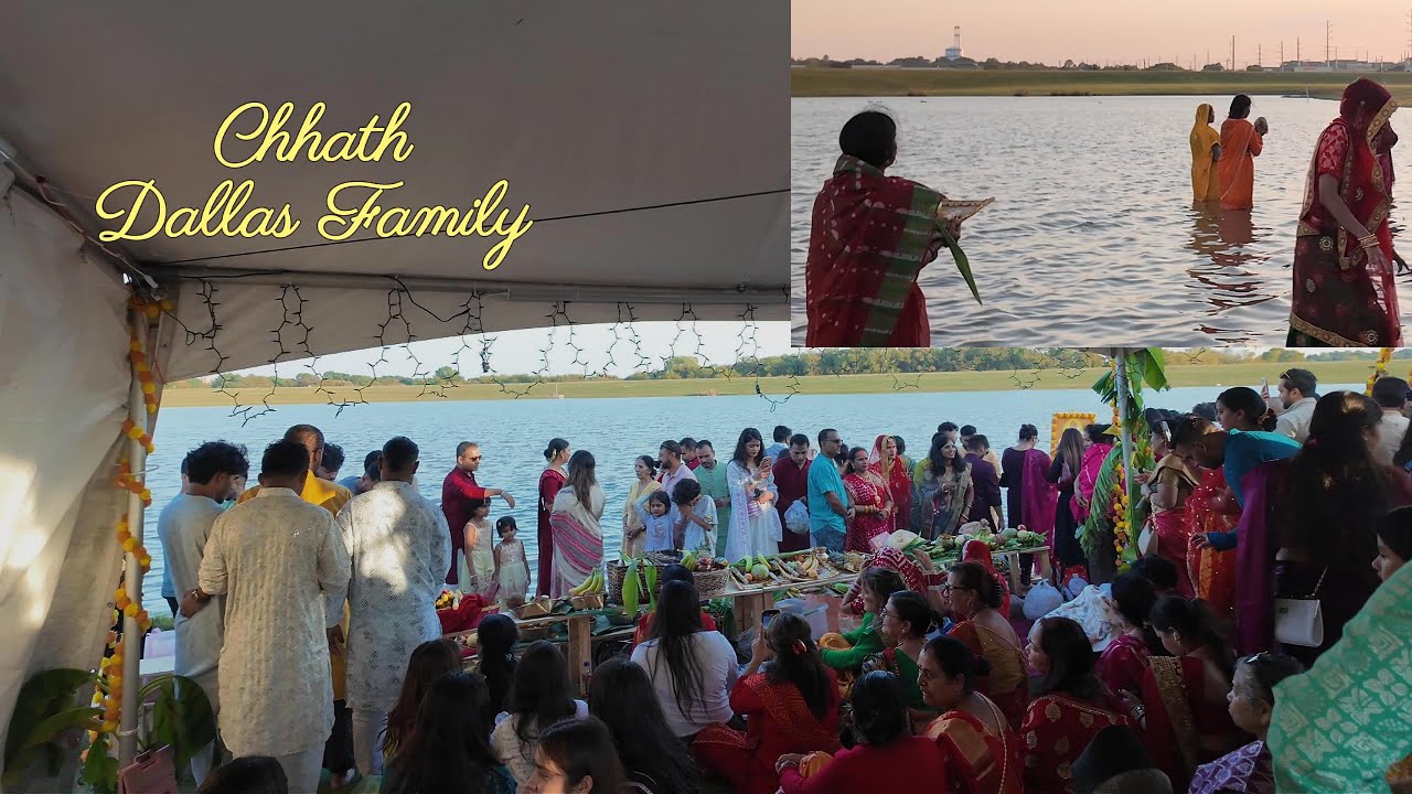 Dallas Chhath Puja, the most sacred and well-known festivals of the Terai region of Nepal 🌾🌞