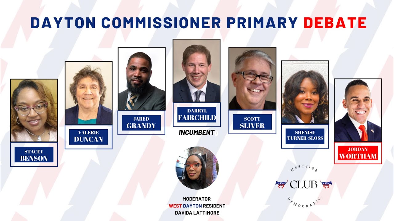 2021 Dayton Commissioner Debate Primary Debate