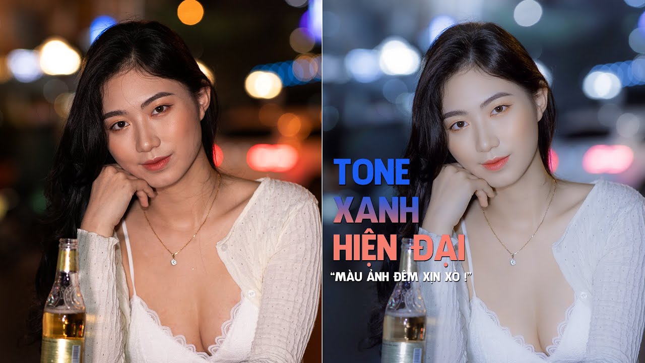 Cách Blend  Màu Ảnh Đêm Xịn Như Fashion Lookbook Trong Camera raw 17.0