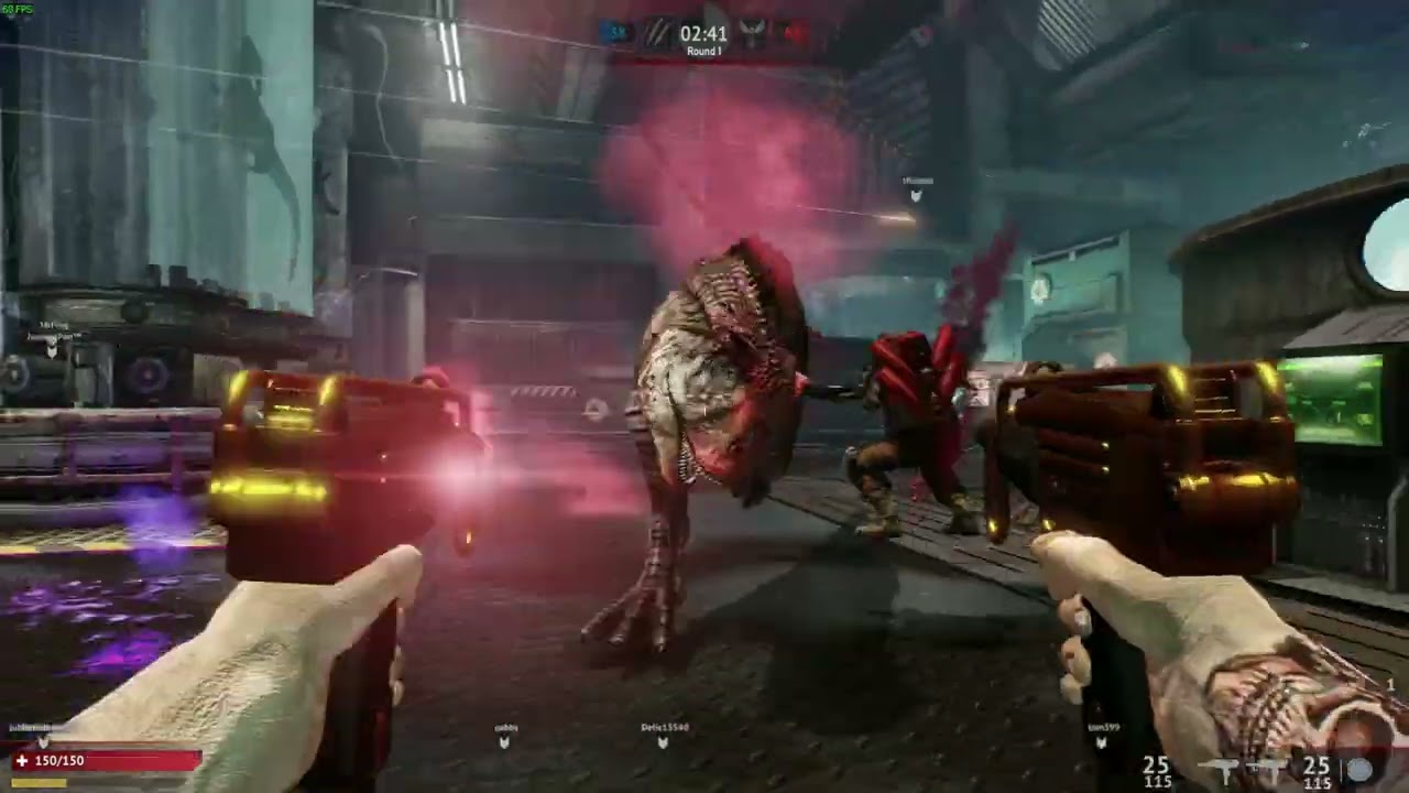 Human & Pachy gameplay - Primal Carnage: Extinction