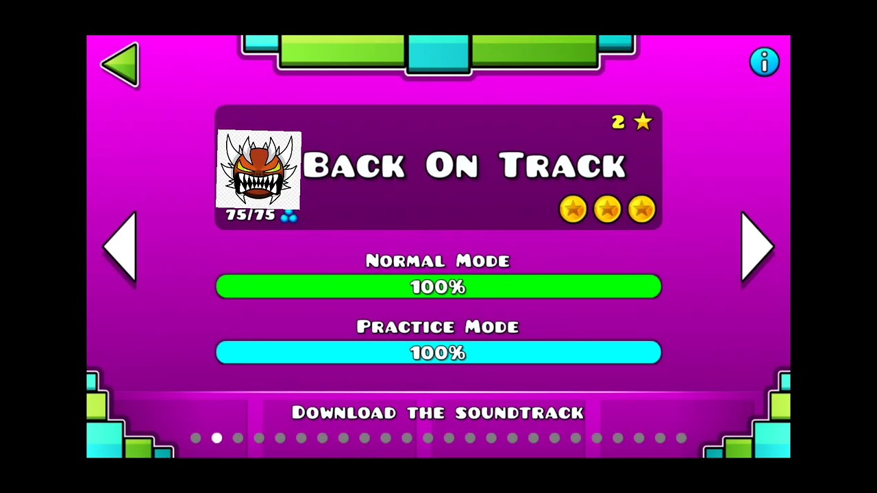 Primer video de geometry dash