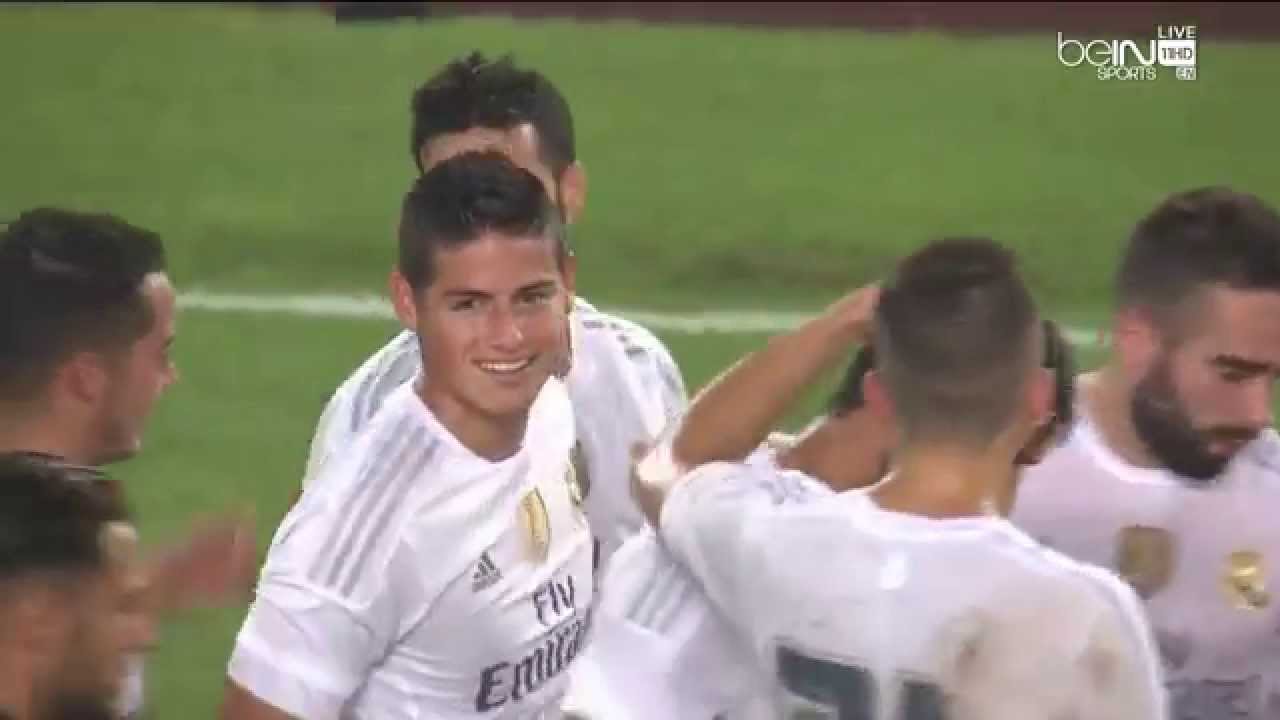 James Rodr&iacute;guez goal vs Inter Milan 27/07/2015 HD 720p by mzztter08
