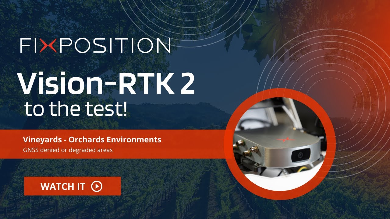 Vision RTK 2 Precise Positioning - Vineyards & Orchards