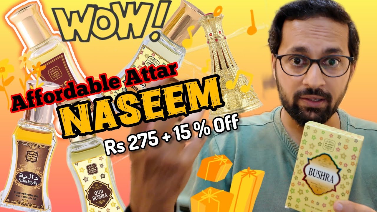 Best Naseem Attars Under ₹300 🕌 | Smell Dubai Luxury on a Budget 💸 | Arabic Perfumes for India